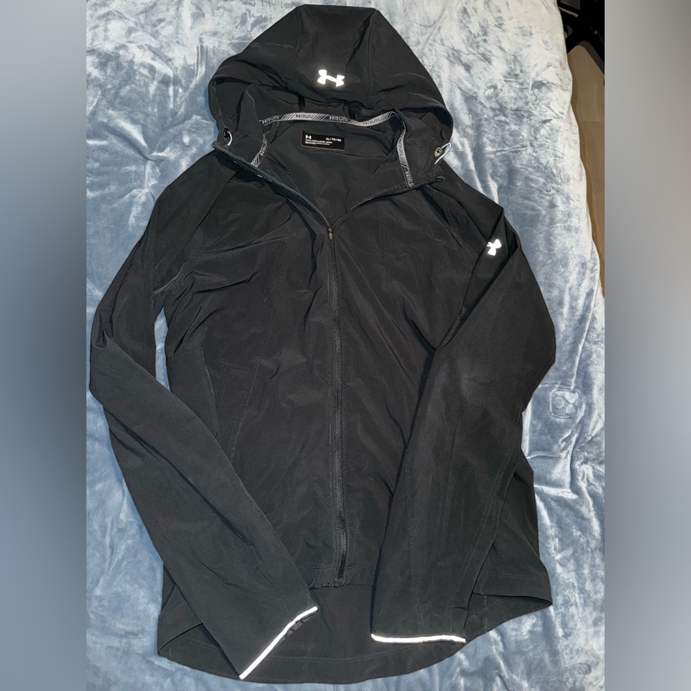 Under Armour Black Windbreaker Jacket